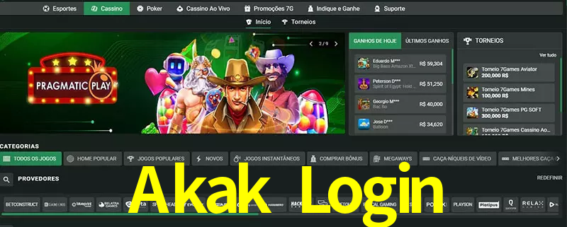 cassino Akak Login